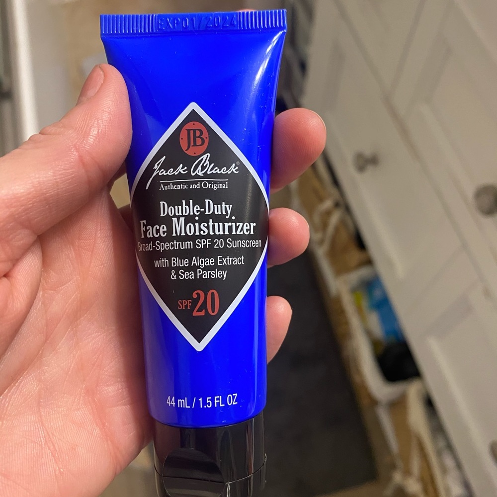 NEW JACK BLACK face moisturizer!!